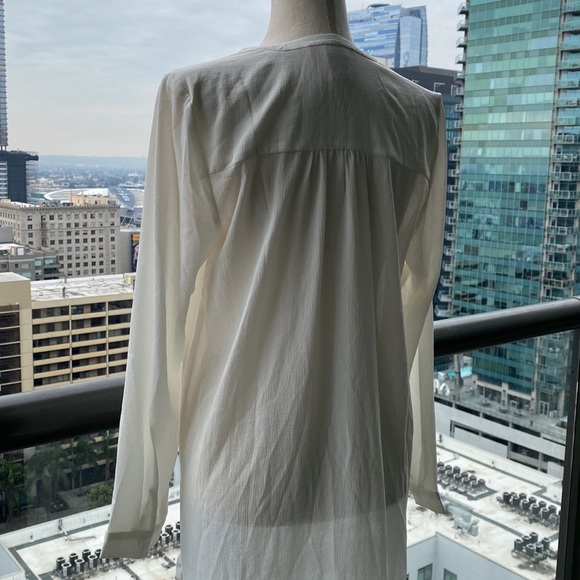 Catherine Malandrino faux wrap tunic asymmetrical top blouse - Small - Picture 7 of 12